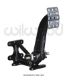 Picture of Wilwood Adjustable Brake Pedal - Dual MC - Floor Mount - 61