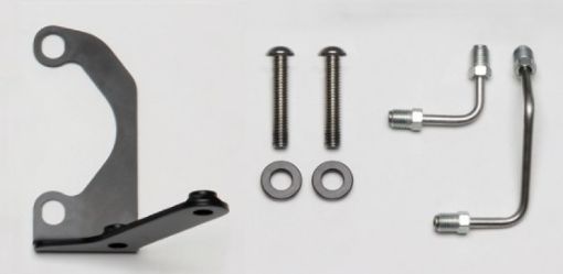 Picture of Wilwood Tandem Master Cylinder to Prop Valve Bracket RH Line Kit