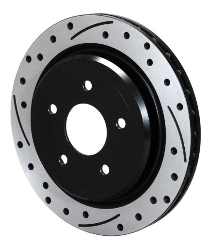 Picture of Wilwood Rotor - Rear - SRP - C5C6 Vette - LH - BLK 12.00 x 1.03 - 5 x 4.75in