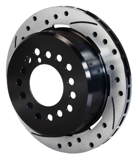 Picture of Wilwood Rotor - 1.91in Offset - SRP - BLK - Drill - LH 12.19 x .810 - 5 Lug 3.12in Reg - C10