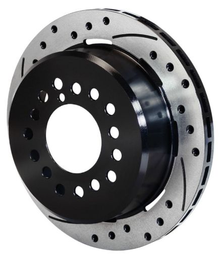 Picture of Wilwood Rotor - 2.32in Offset - SRP - BLK - Drill - LH 12.19 x .810 - 5 Lug