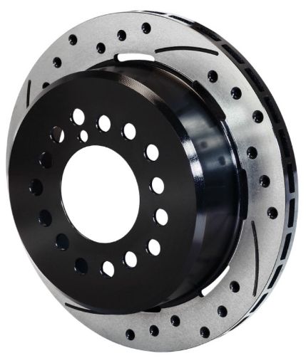 Picture of Wilwood Rotor - 2.32in Offset - SRP - BLK - Drill - RH 12.19 x .810 - 5 Lug