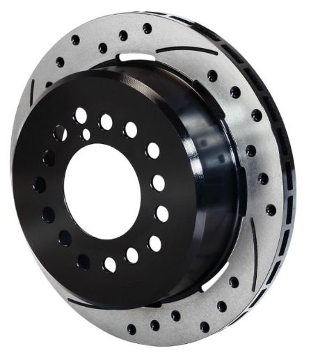 Picture of Wilwood Rotor - 1.91in Offset - SRP - BLK - Drill - LH 12.19 x .810 - 5 Lug