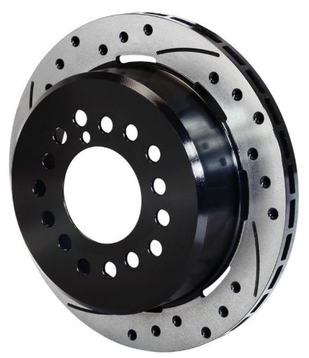 Picture of Wilwood Rotor - 1.91in Offset - SRP - BLK - Drill - RH 12.19 x .810 - 5 Lug