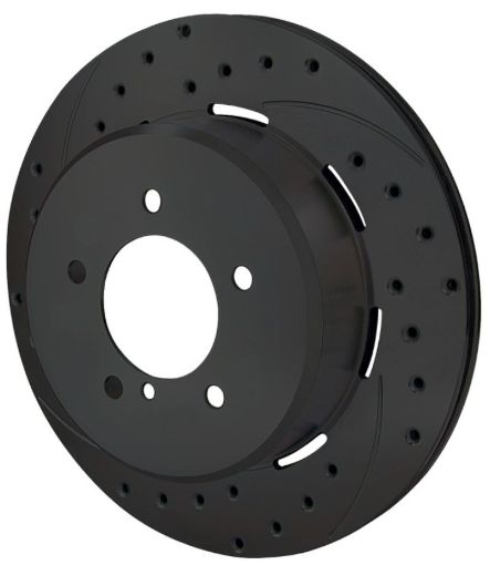 Picture of Wilwood Rotor - 2.31in Offset - SRP - BLK - Drill - LH 12.19 x .810 - 5x4.75in BC