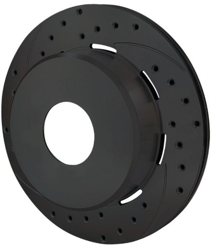 Picture of Wilwood Rotor - 1.91in Offset - SRP - BLK - Drill - RH 12.19 x .810 - Blank