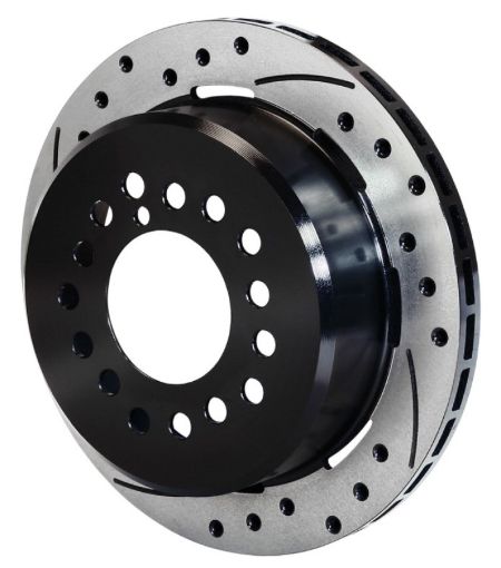 Picture of Wilwood Rotor - 2.32in Offset - SRP - BLK - Drill - RH 11.00 x .810 - 5 Lug