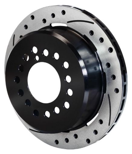 Picture of Wilwood Rotor - 2.32in Offset - SRP - BLK - Drill - RH 12.19 x .810 - 5 x 4.75in - .44.48.50 Studs