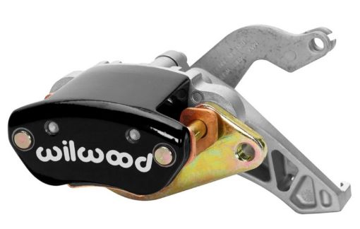 Picture of Wilwood Caliper - MC4 Mechanical - LH - Black w Logo 1.19in Piston .81in Disc