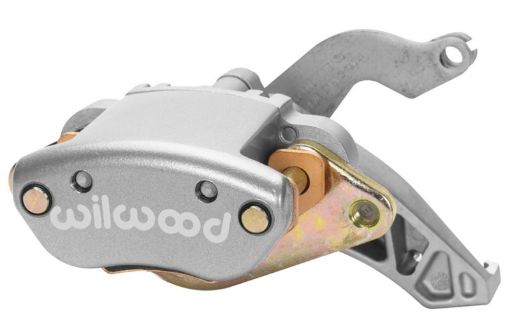 Picture of Wilwood Caliper - MC4 Mechanical - LH - Silver No Logo 1.19in Piston .81in Disc