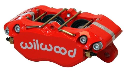 Picture of Wilwood Caliper - Dynapro Dust - Boot 5.25in Mount - Red 1.75in Pistons 1.00in Disc