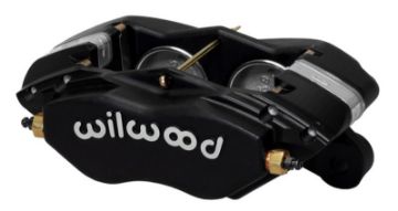 Picture of Wilwood Caliper - Forged Dynalite - M - Black 1.75in Pistons 1.00in Disc