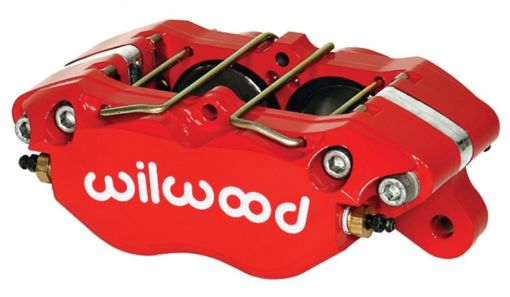 Picture of Wilwood Caliper - Dynapro 5.25in Mount - Red 1.00in Pistons .81in Disc
