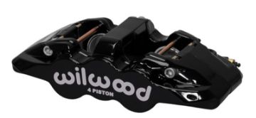 Picture of Wilwood Caliper - Aero4 - Black 1.121.12in Pistons 0.81in Disc