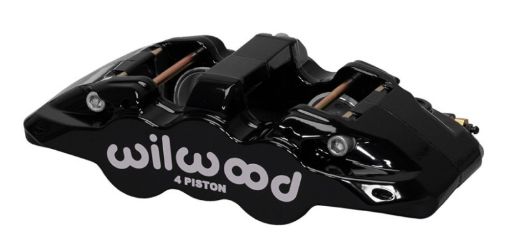 Picture of Wilwood Caliper - Aero4 - Black 1.121.12in Pistons 0.81in Disc