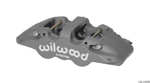 Picture of Wilwood Caliper - Aero6 - RH - Black Anodize 1.751.381.38in Pistons 1.25in Disc