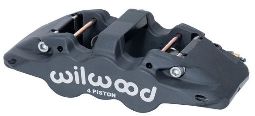 Picture of Wilwood Caliper - Aero4 - LH - Black Anodize 1.881.62in Pistons 1.25in Disc