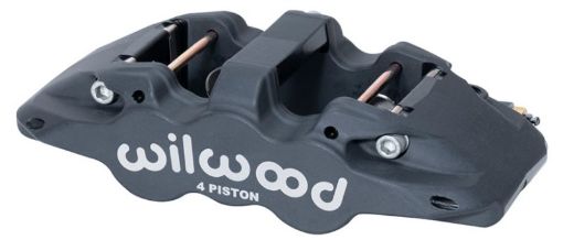 Picture of Wilwood Caliper - Aero4 - RH - Black Anodize 1.881.62in Pistons 1.25in Disc