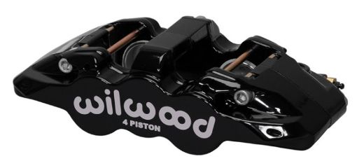 Picture of Wilwood Caliper - Aero4 - RH - Black 1.881.62in Pistons 1.25in Disc