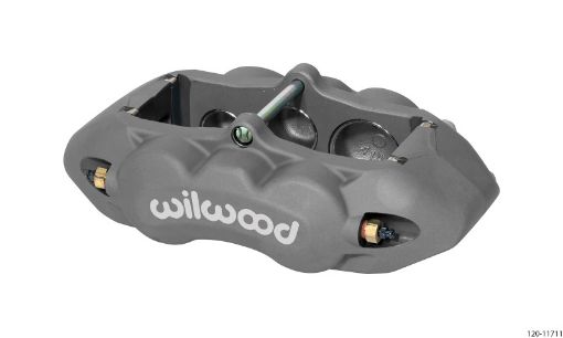 Picture of Wilwood Caliper - D8 - 6 LH Front Clear 1.881.381.25in Pistons 1.25in Disc