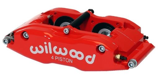 Picture of Wilwood Caliper - BNSL4R - Red 1.75in Pistons 1.10in Disc