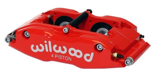 Picture of Wilwood Caliper - BNSL4R - Red 1.75in Pistons 1.10in Disc