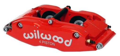 Picture of Wilwood Caliper - BNSL4R - Red 1.25in Pistons 1.10in Disc