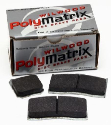 Picture of Wilwood PolyMatrix Pad Set - 6812 Q DLS DLS Floater DPS 3 Hole