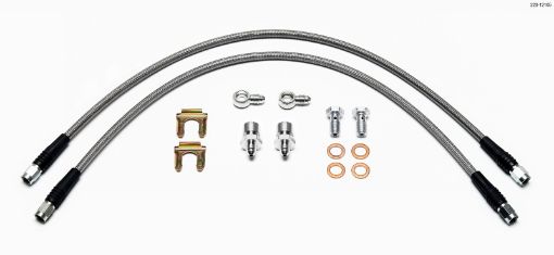 Picture of Wilwood Flexline Kit D52 Caliper 18in w Banjo 10mm - 38 - 24 Chassis