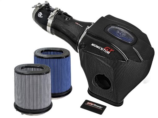 Picture of aFe Momentum GT Black Series Carbon Fiber CAIS 15 - 16 Dodge Challenger SRT Hellcat V8 - 6.2L (sc)