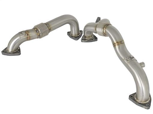 Picture of aFe Twisted Steel Header Up - Pipe 08 - 10 Ford Diesel Trucks V8 - 6.4L (td)