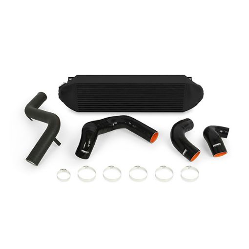 Picture of Mishimoto 2013 Ford Focus ST Black Intercooler w Black Pipes