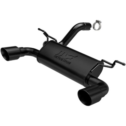 Picture of MagnaFlow 2018 Jeep Wrangler 3.6L Dual Black Tip Axle - Back Exhaust
