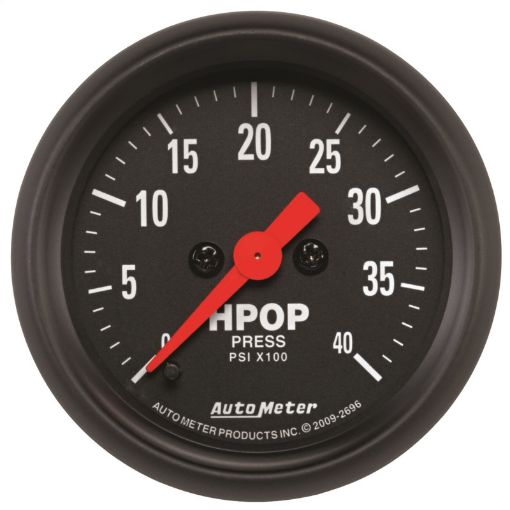 Picture of Autometer Z Series 2 - 116in 4K PSI High Pressure Oil Pump Gauge w Digital Stepper Motor