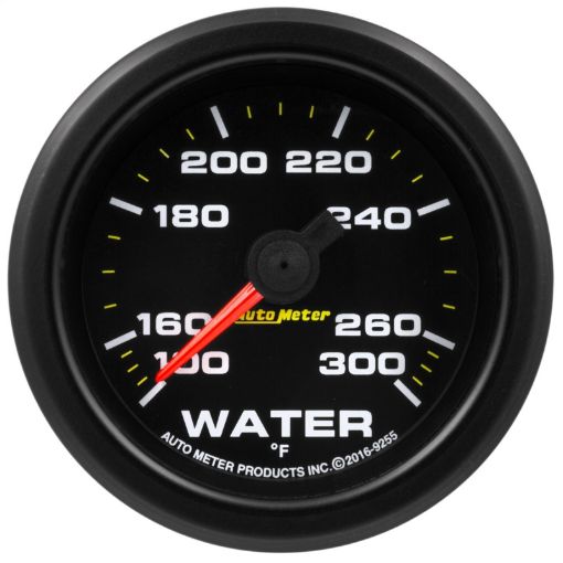 Picture of Autometer Extreme Environment 2 - 116in 100 - 300 Deg Water Temp Gauge Stepper Motor wPeak Warn