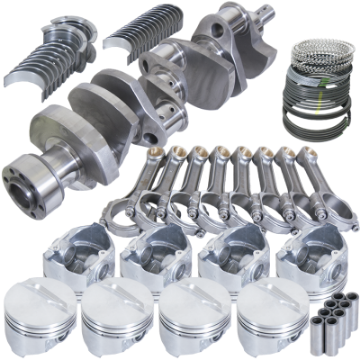 Picture of Eagle Chevrolet 350 4.030in Bore 3.750in Stroke 5.00cc Dome Piston Balanced Rotating Assembly Kit