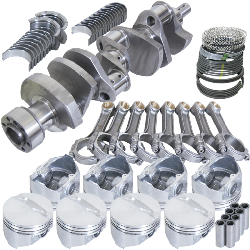 Picture of Eagle Chevrolet 350 4.030in Bore 3.750in Stroke 5.00cc Dome Piston Balanced Rotating Assembly Kit