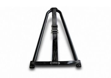 Picture of N - Fab Bed Mounted Tire Carrier Universal - Tex. Black - Black Strap