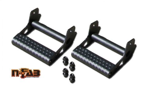 Picture of N - Fab RKR Universal Detachable Step - Pair - Tex. Black