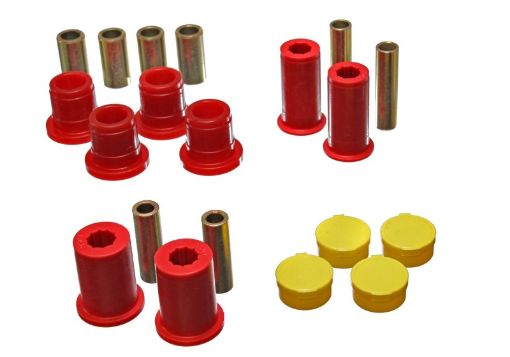 Picture of Energy Suspension 97 - 01 Dodge Dakota 2WD Red Front Control Arm Bushing Set