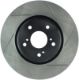 Picture of StopTech Sport Slotted 17 - 18 Acura ILX Front Left Rotor