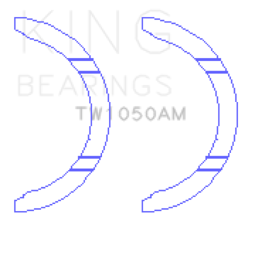 Picture of King Mitsubishi EVO X 4B11T Hyundai G4KCG4KDG4KE Thrust Washer Set