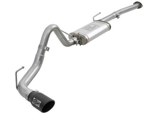 Picture of aFe MACH Force - Xp 2 - 12in 304 SS Cat - Back Exhaust wBlack Tips 2016 Toyota Tacoma L4 - 2.7L V6 - 3.5L