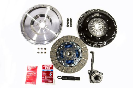 Picture of DKM Clutch VW GLI 1.8T 6 - Spd Sprung Organic MB Clutch Kit wSteel Flywheel (440 ftlbs Torque)