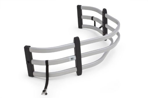 Picture of AMP Research 2004 - 2012 ChevyGMC ColoradoCanyon Standard Bed Bedxtender - Silver