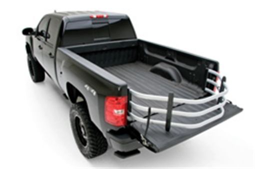 Picture of AMP Research 99 - 23 Ford F - 250F - 350 SuperDuty Bedxtender HD Sport - Silver (May Req. Diode Kit)