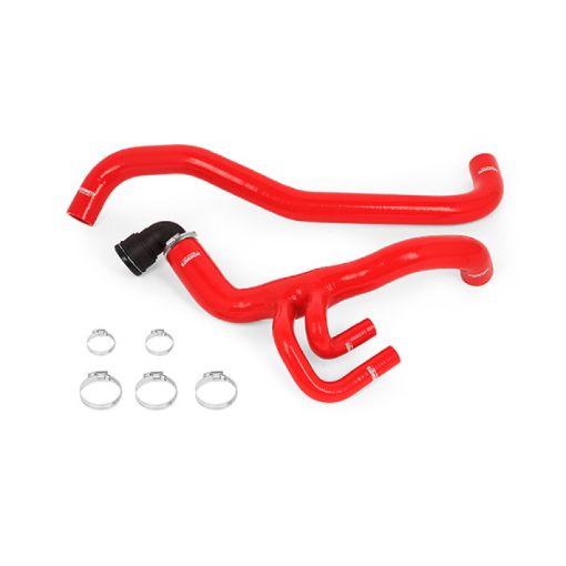 Picture of Mishimoto 10 - 14 Ford F - 150 Raptor 6.2L V8 Red Silicone Radiator Hose Kit