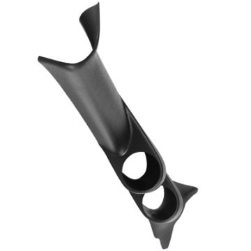 Picture of Autometer 01 - 04 Nissan Sentra Dual Black 52mm Pillar Pod