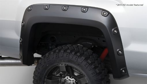 Picture of Bushwacker 15 - 18 GMC Sierra 2500 HD Boss Pocket Style Flares 2pc - Black