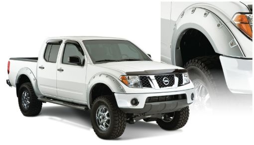 Picture of Bushwacker 06 - 14 Nissan Frontier Styleside Boss Pocket Style Flares 4pc 58.6in Bed - Black
